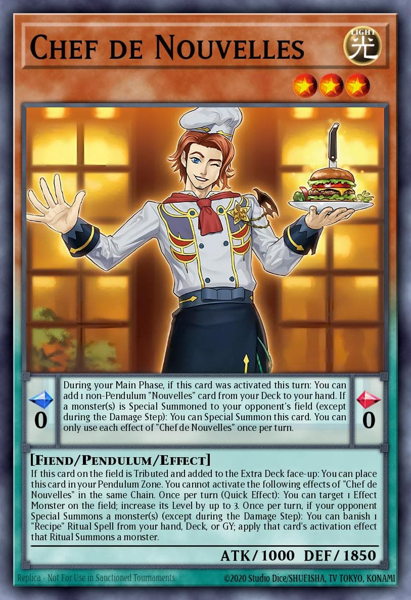 Chef de Nouvelles 2025 Yu-Gi-Oh!