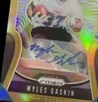 Myles Gaskin trading card