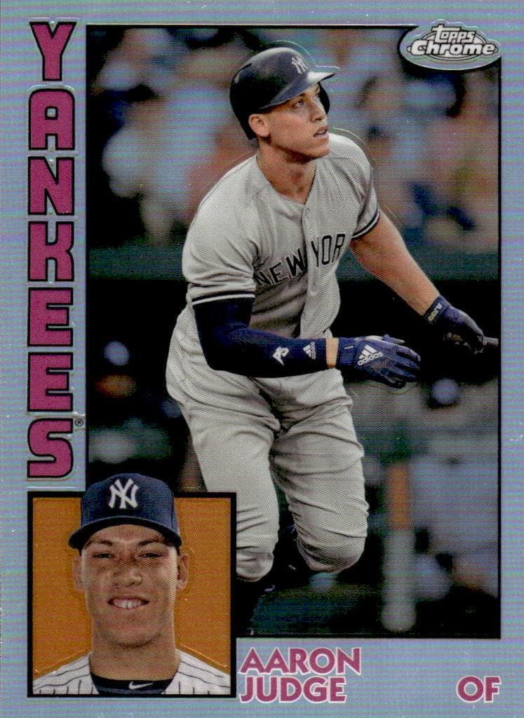 Aaron Judge 2019 topps Topps Chrome
