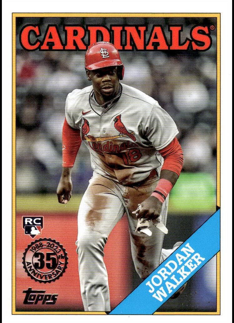 Jordan Walker 2023 topps Topps Update