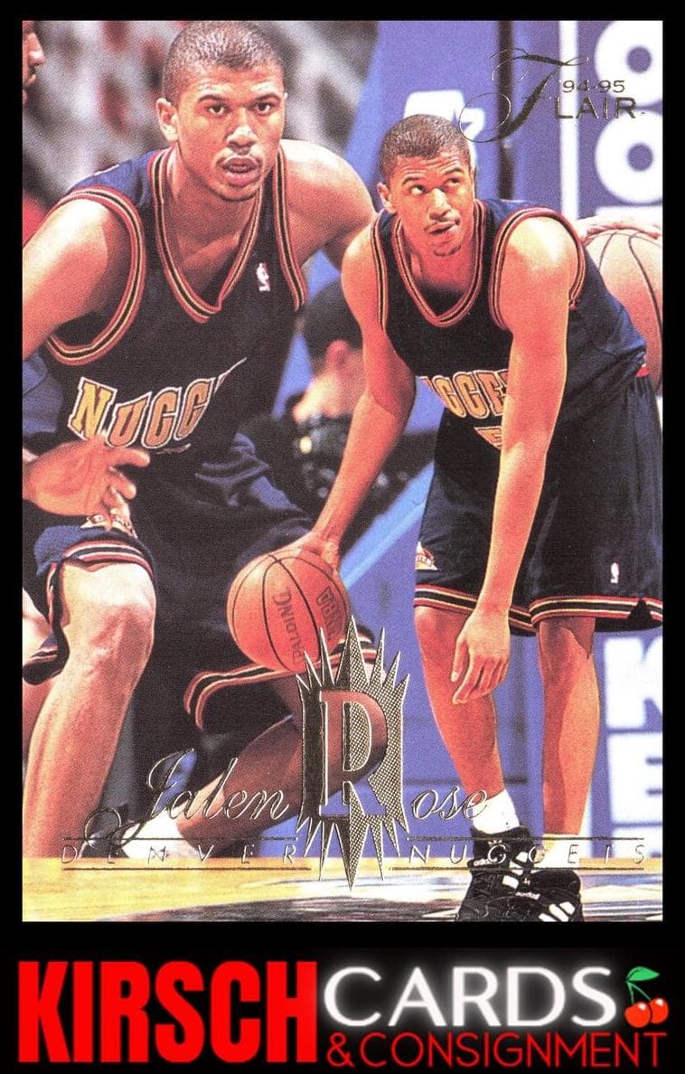 Jalen Rose 1994 unknown Flair