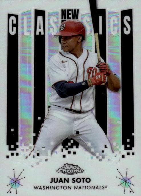 Juan Soto 2022 topps Topps Chrome