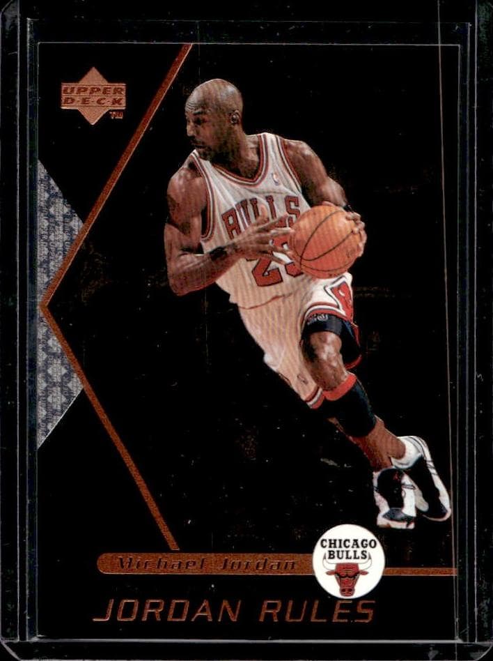Michael Jordan 1998 upper-deck Ovation