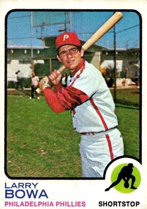 Larry Bowa 1973 topps Topps