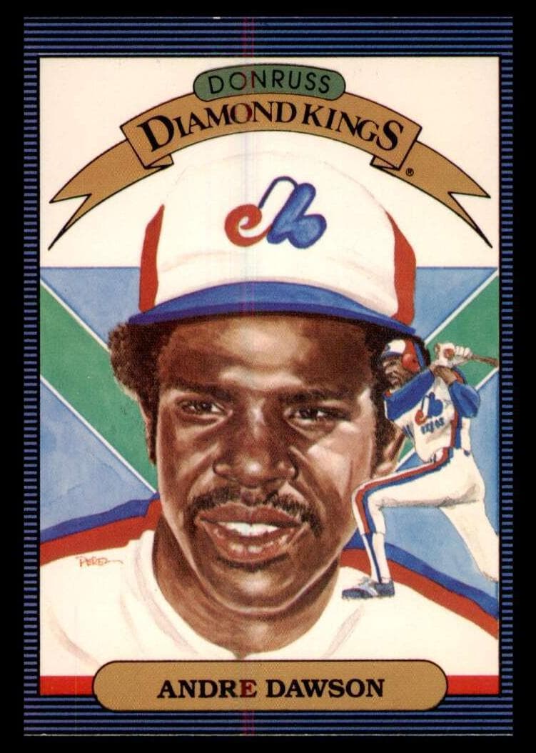 Andre Dawson 1986 leaf Leaf