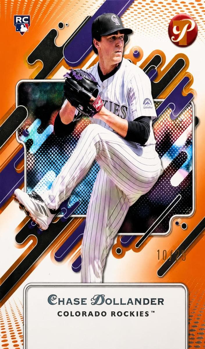 Chase Dollander 2025 topps Topps Pristine