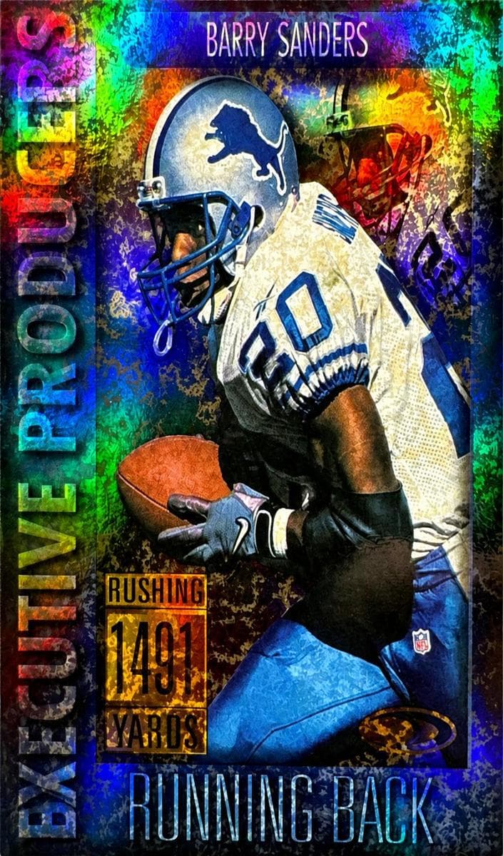 Barry Sanders 1999 panini Donruss