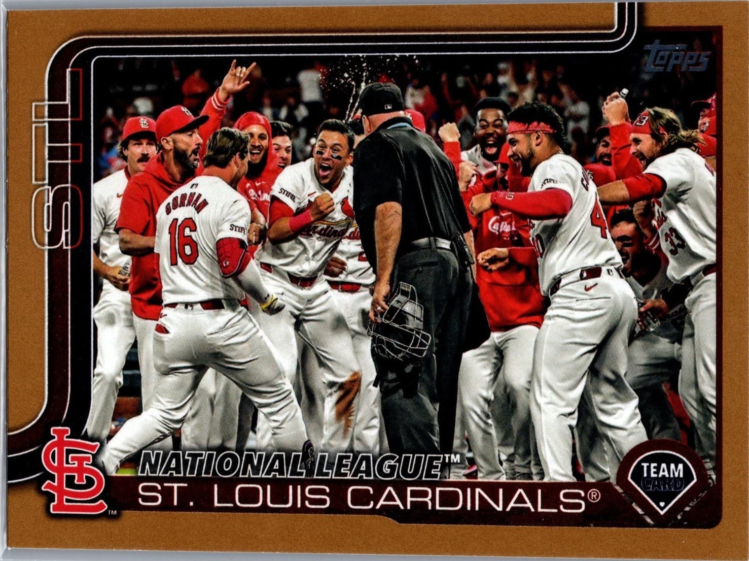 ST. LOUIS CARDINALS Team 🔥/ M 2025 Topps 2025 Topps