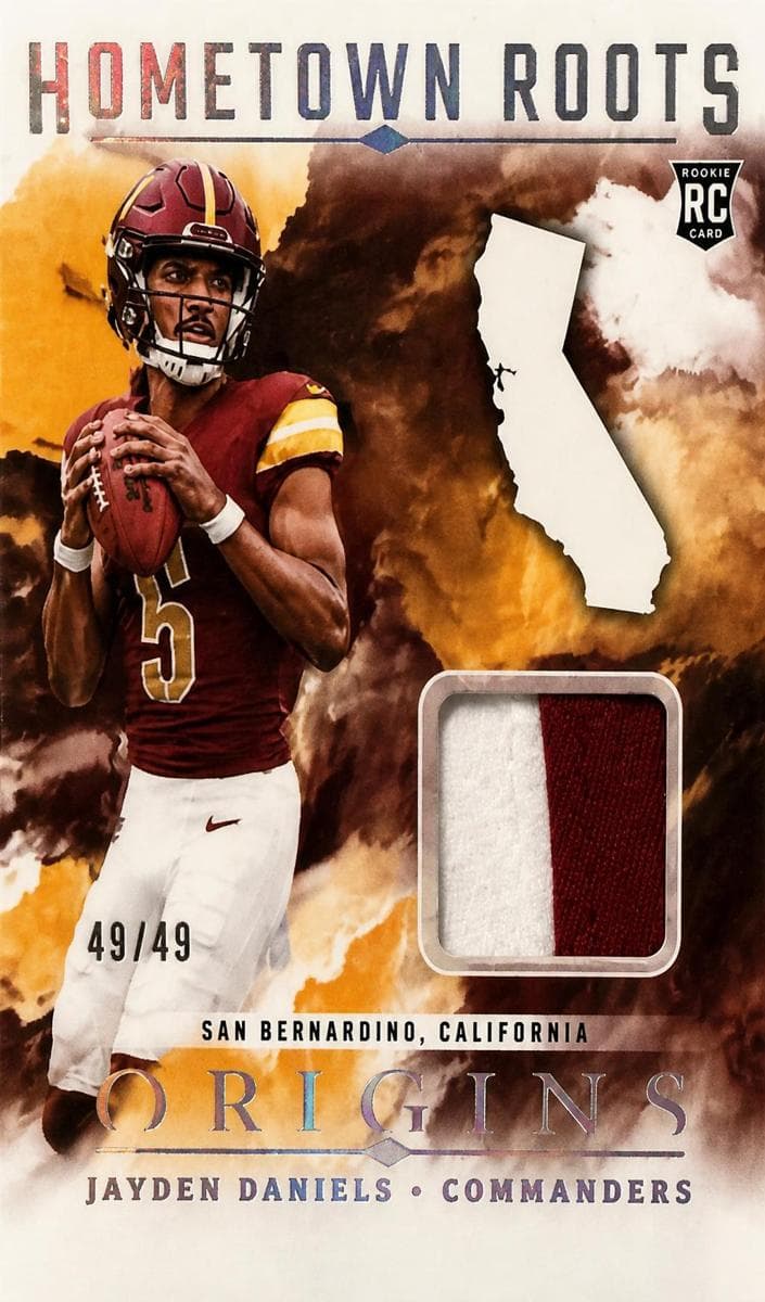 Jayden Daniels 2024 panini Panini Origins