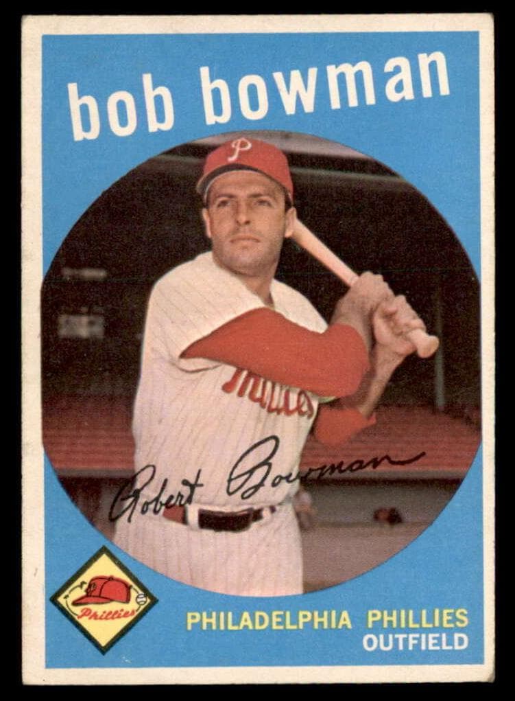 Bob Bowman 1959 topps Topps