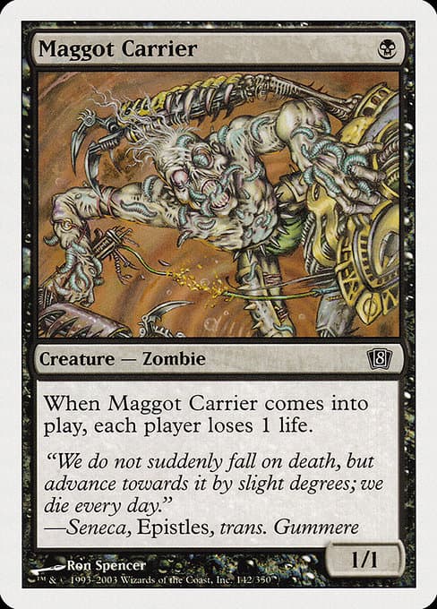 Maggot Carrier 2003 Magic: The Gathering 8th Edition