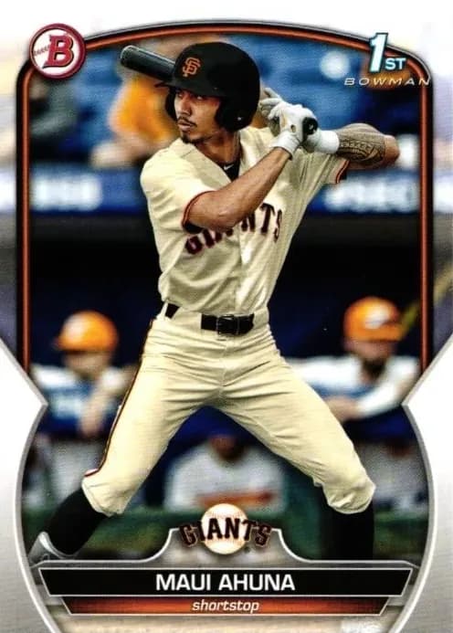 Maui Ahuna trading card