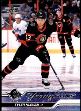 Tyler Kleven trading card
