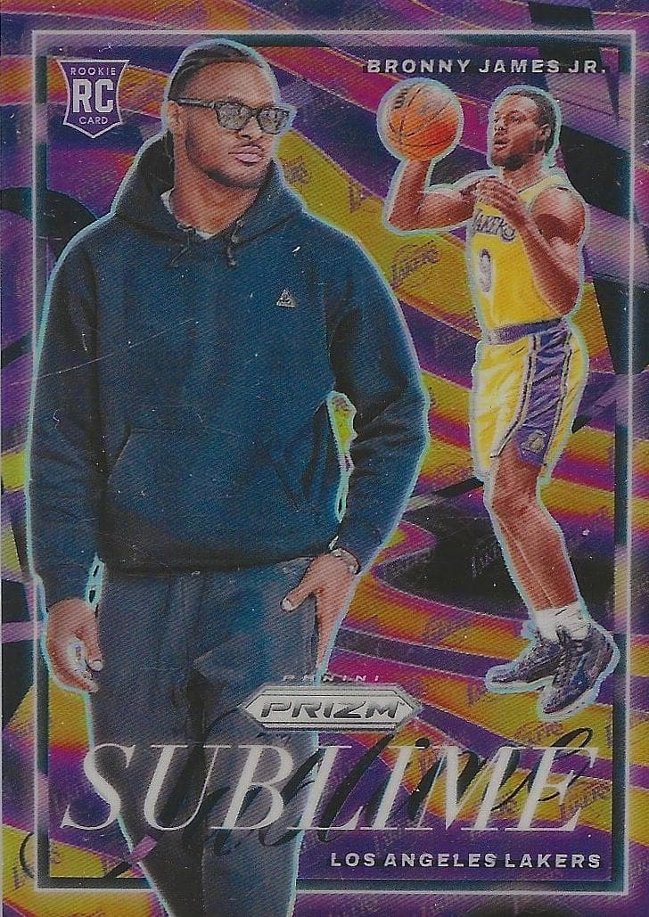 Bronny James Jr. 2024 panini Panini Prizm