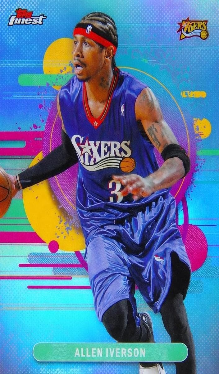 Allen Iverson 2025 topps Topps Finest
