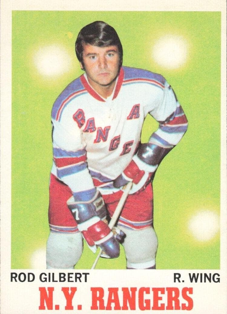 Rod Gilbert 1970 topps