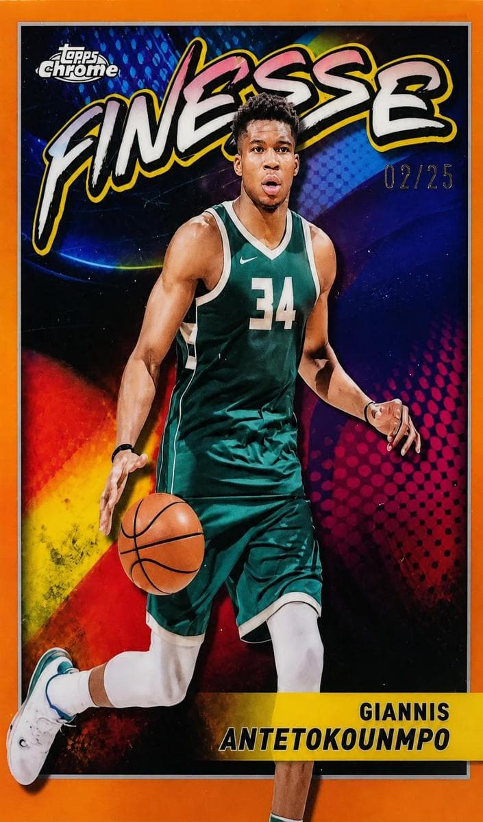 Giannis Antetokounmpo 2023 topps Topps Chrome