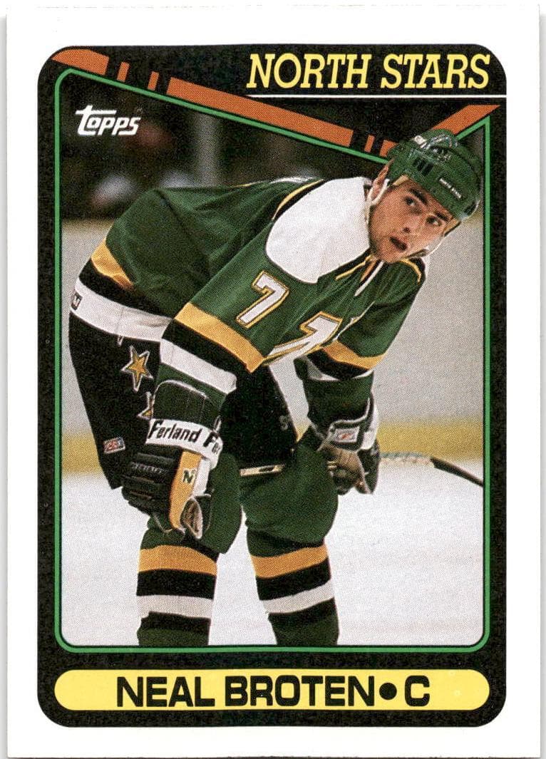 Neal Broten 1990 topps Topps