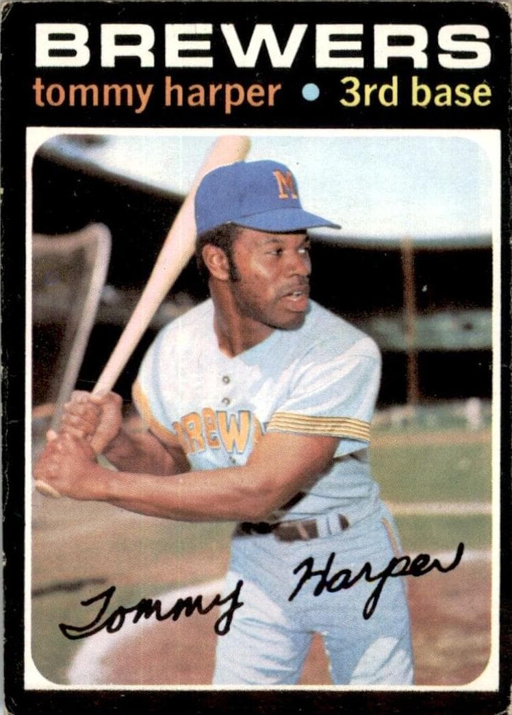 Tommy Harper 1971 topps Topps
