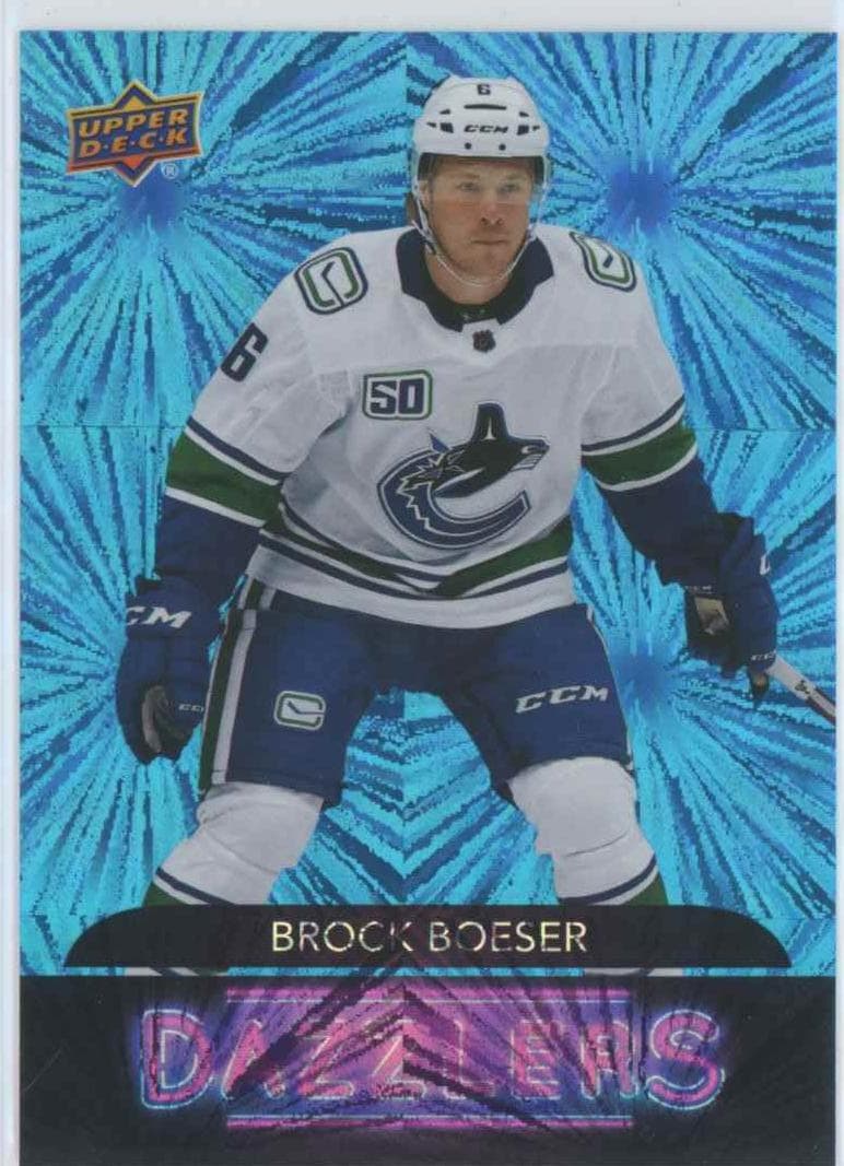 Brock Boeser 2020 upper-deck Upper Deck