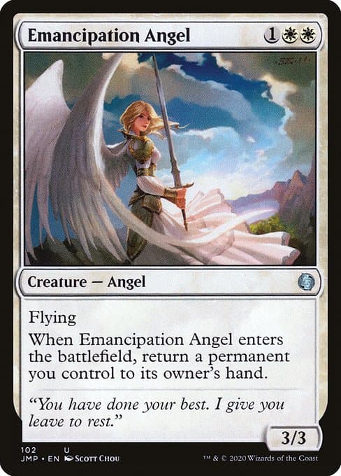 Emancipation Angel 2016 Magic: The Gathering Blessed vs Cursed