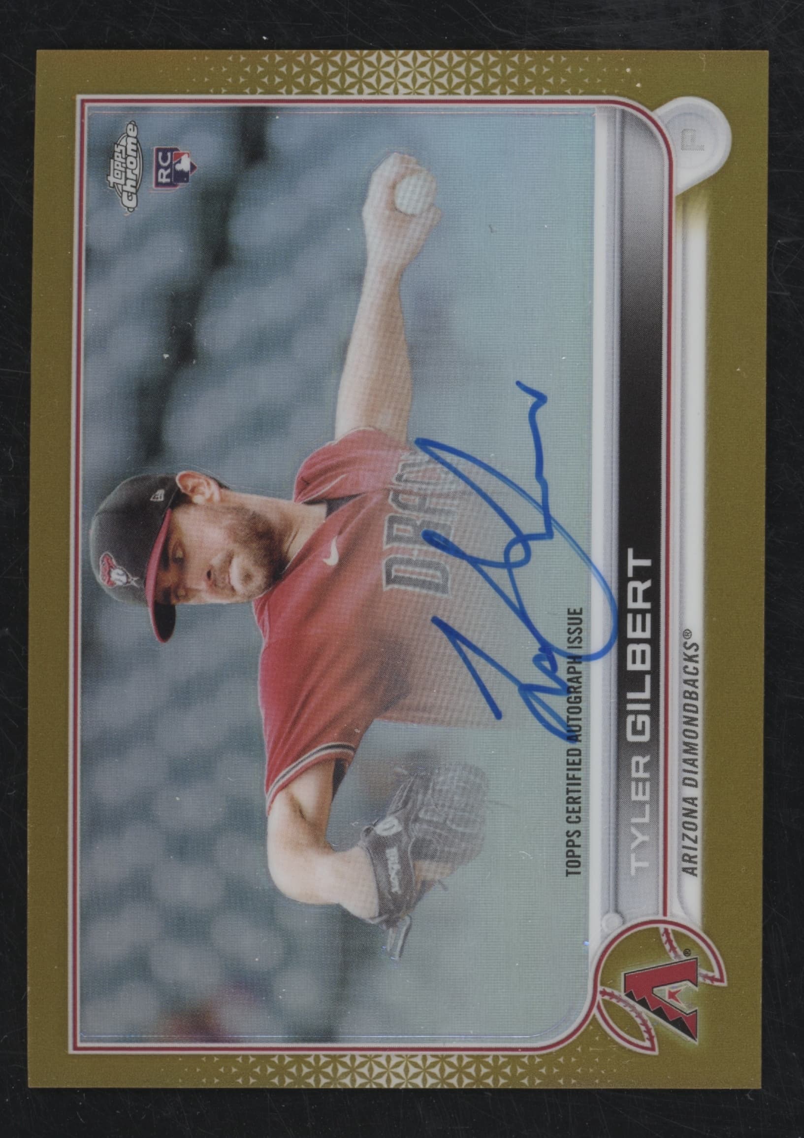 Tyler Gilbert 2022 topps Topps Chrome