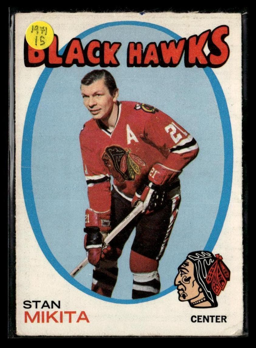 Stan Mikita 1971 topps O-Pee-Chee