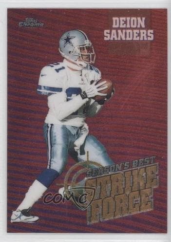 Deion Sanders 1999 topps Topps Chrome