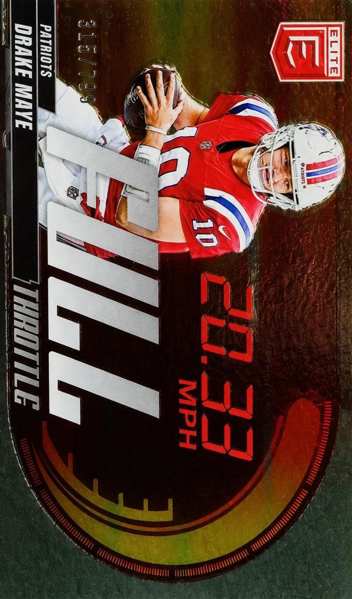 Drake Maye 2025 panini Donruss Elite