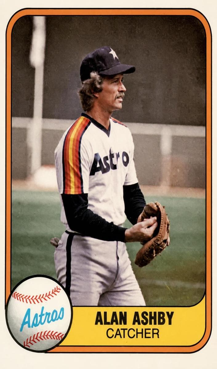Alan Ashby 1981 fleer