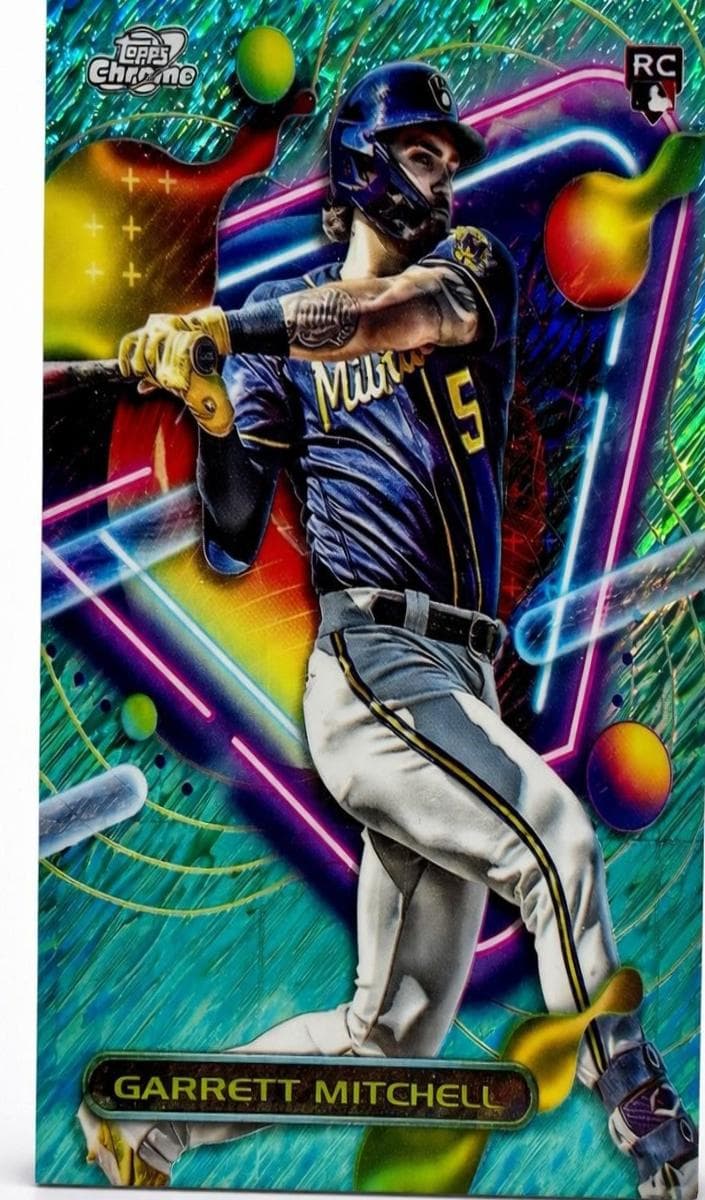 Garrett Mitchell 2023 topps Topps Cosmic Chrome