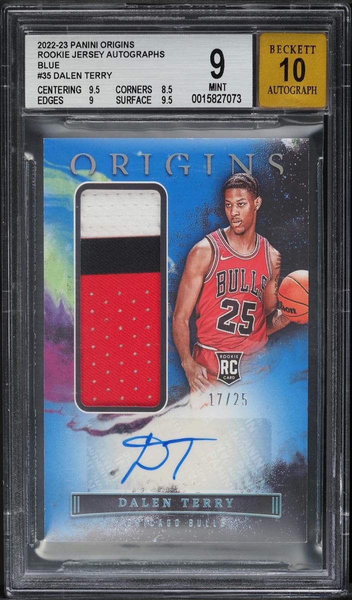 Dalen Terry 2022 panini Panini Origins