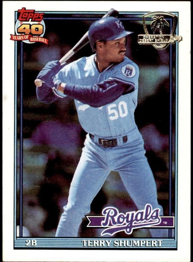 Terry Shumpert 1991 topps O-Pee-Chee
