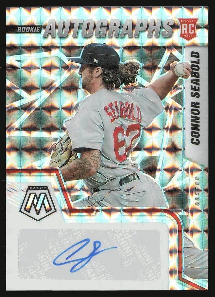 Connor Seabold 2022 panini Panini Mosaic
