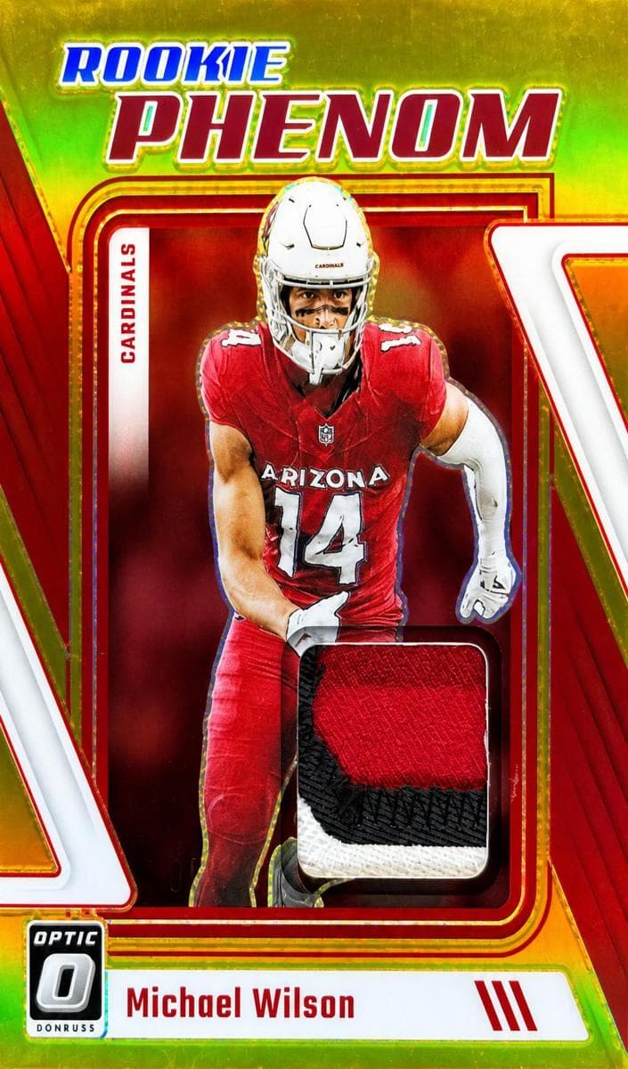 Michael Wilson 2023 panini Donruss Optic