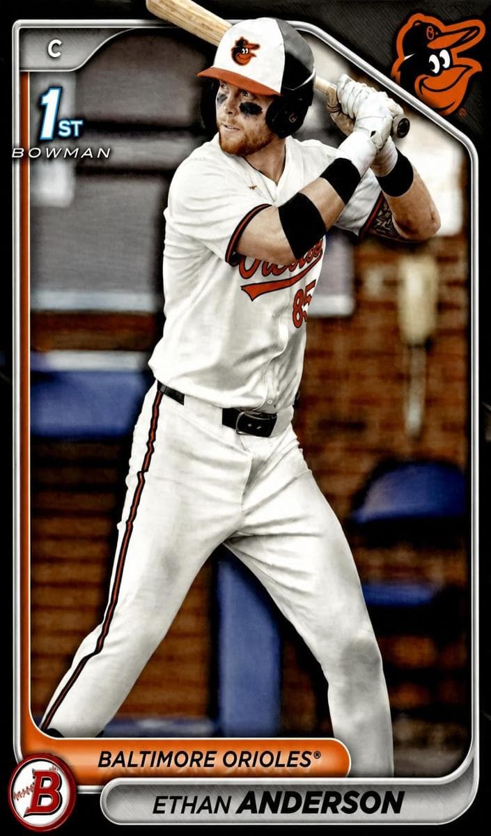 Ethan Anderson 2024 bowman Bowman Draft