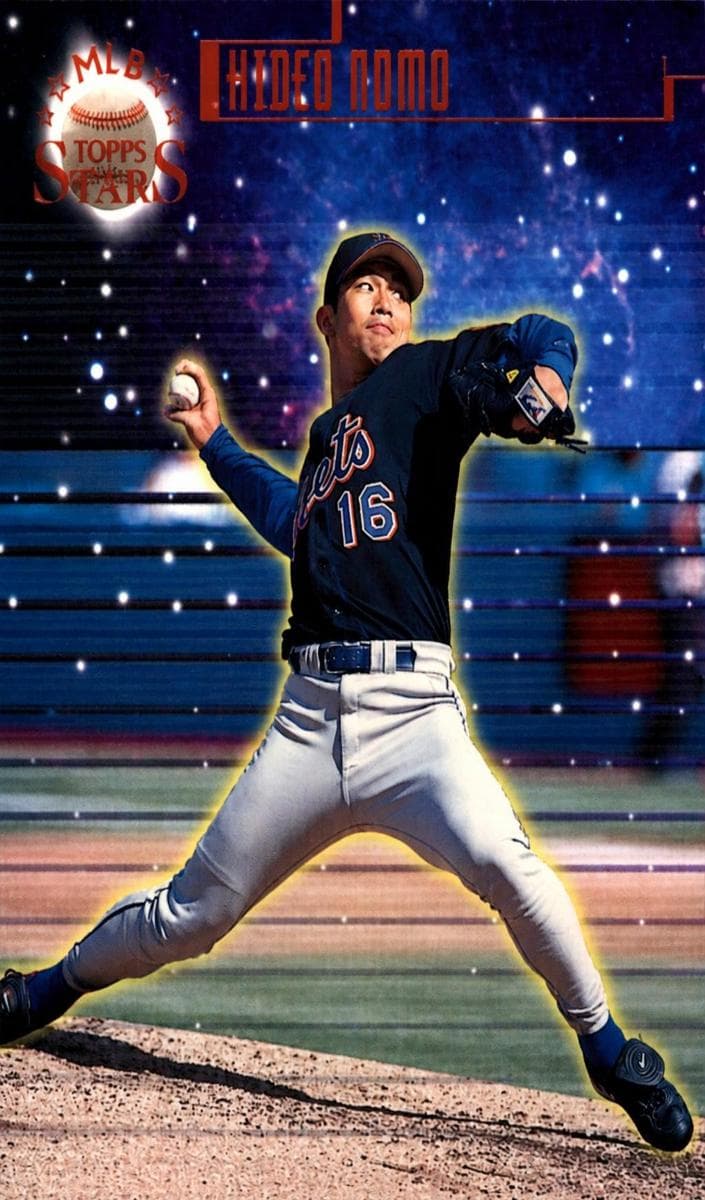 Hideo Nomo 1998 topps Topps Stars
