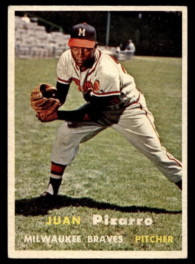 Juan Pizarro 1957 topps Topps