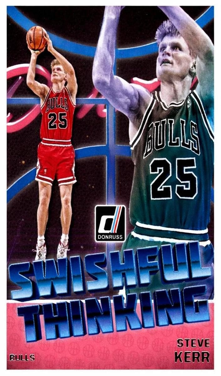 Steve Kerr 2018 panini Donruss Optic