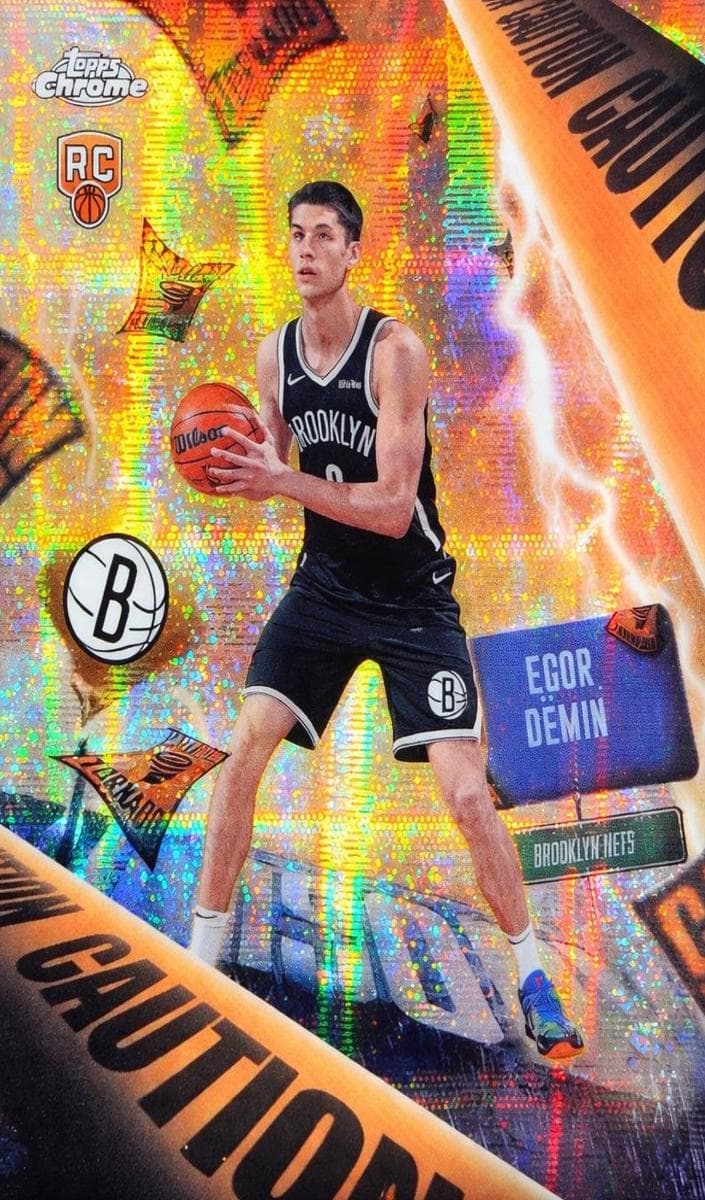 Egor Demin 2025 topps Topps Chrome