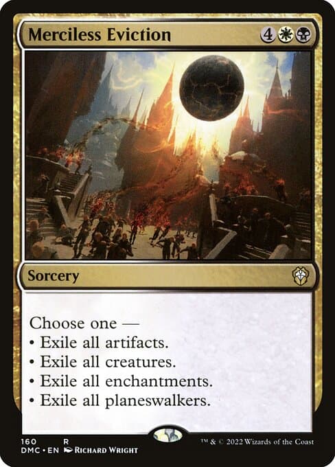 Merciless Eviction 2023 Magic: The Gathering Phyrexia: All Will Be One Commander