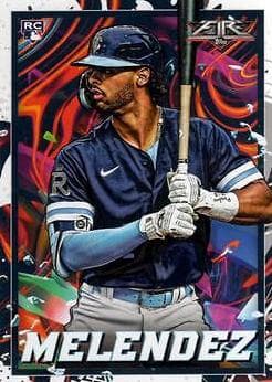 MJ Melendez 2022 topps Topps Fire