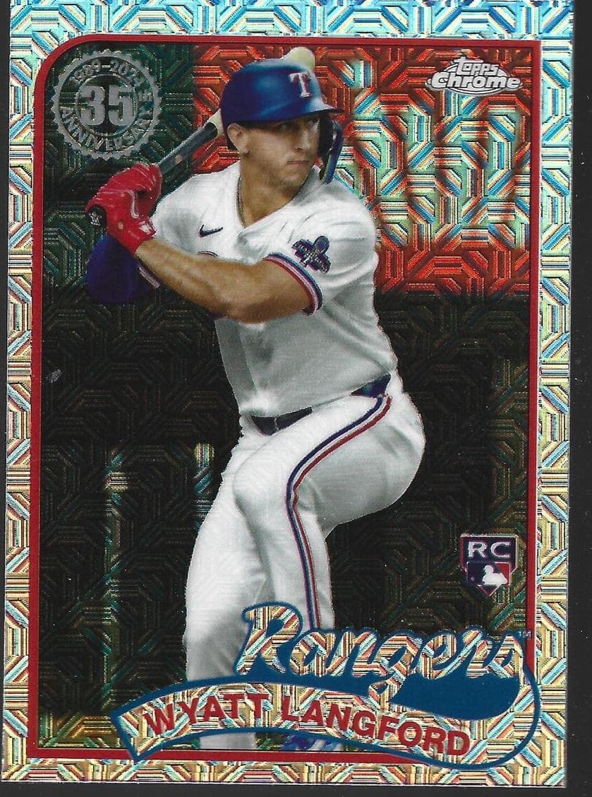 Wyatt Langford 2024 topps