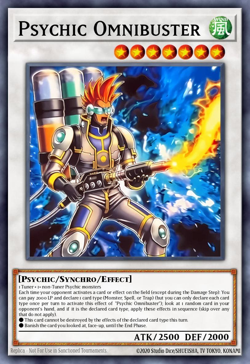 Psychic Omnibuster 2025 Yu-Gi-Oh! Duelist's Advance
