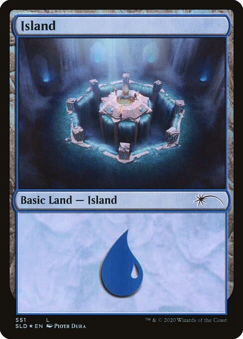 Island 2019 Magic: The Gathering Secret Lair Drop