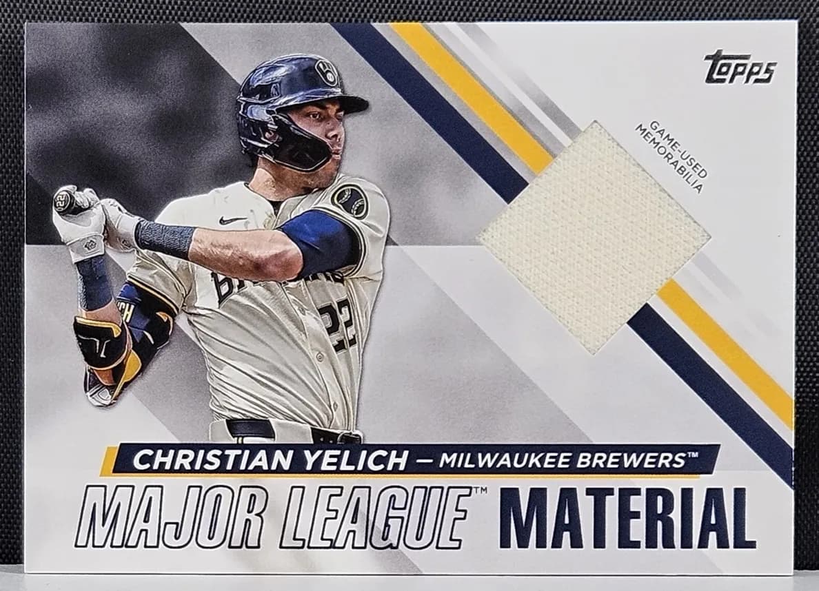 Christian Yelich 2024 topps Topps Update