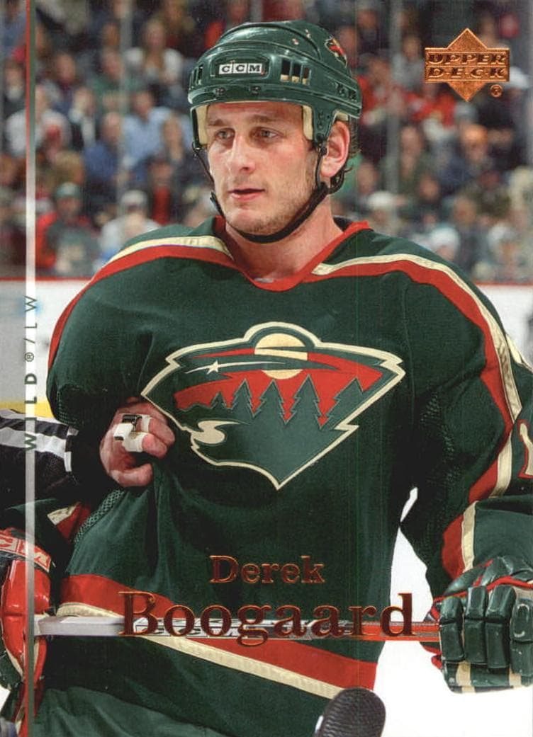 Derek Boogaard 2007 upper-deck Upper Deck