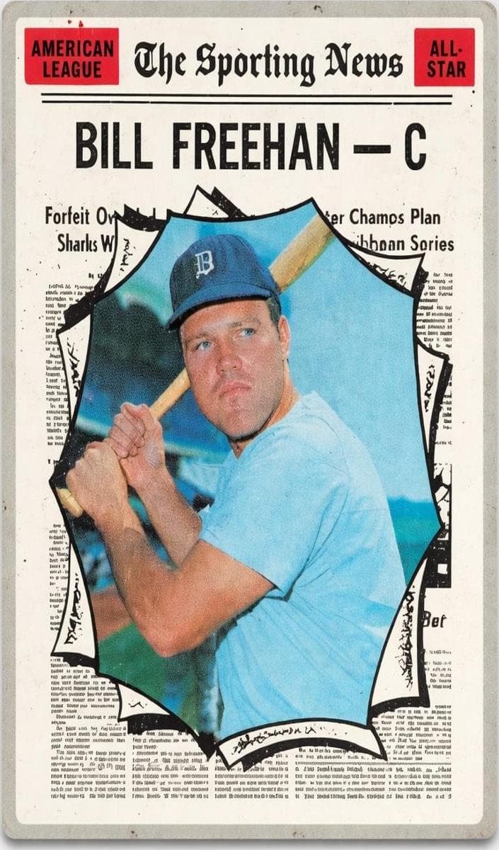 Bill Freehan 1970 topps Topps