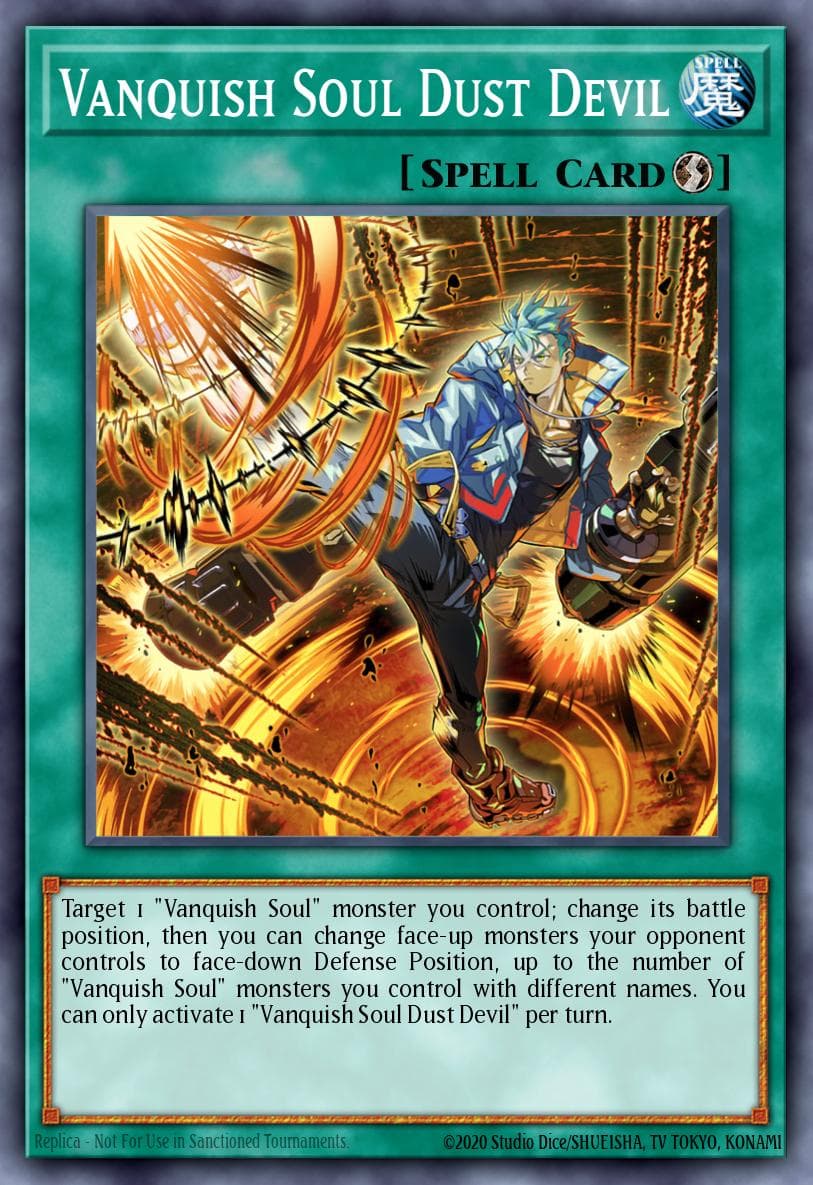 Vanquish Soul Dust Devil 2023 Yu-Gi-Oh! Wild Survivors