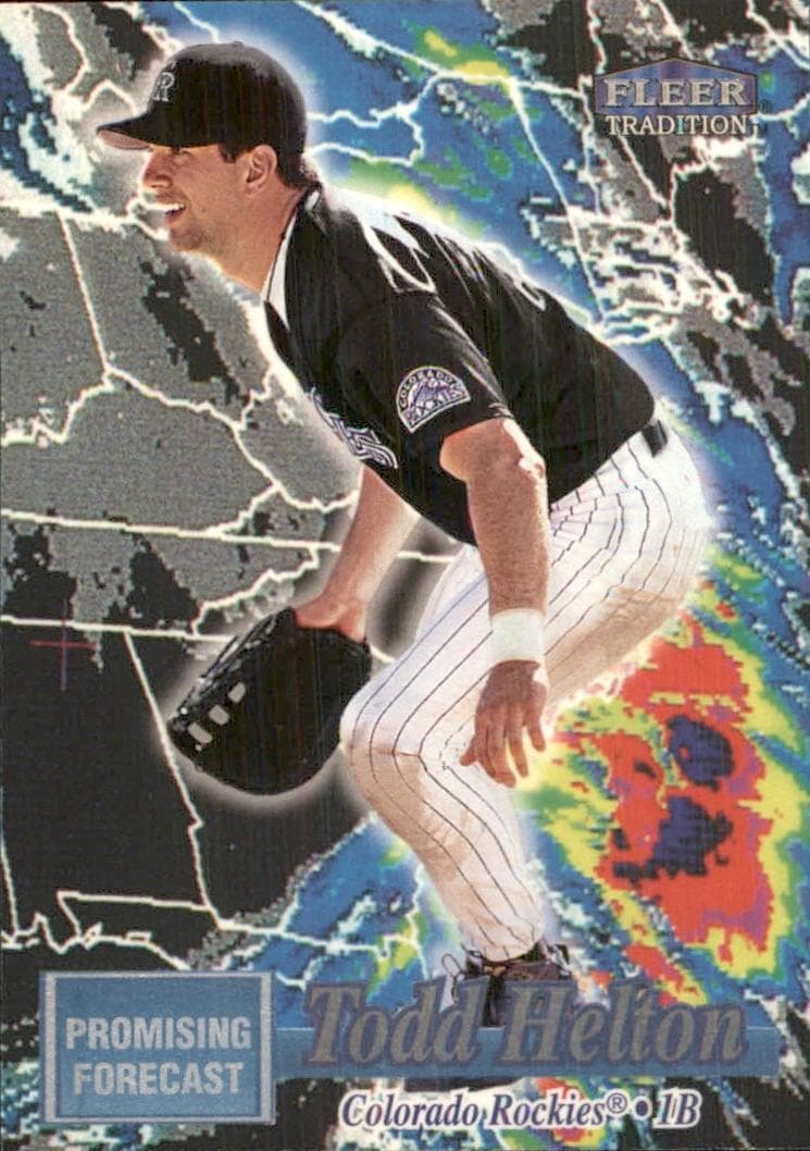 Todd Helton 1998 fleer Fleer Tradition